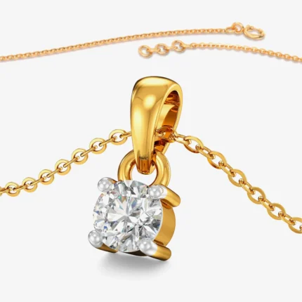 Solitaire Diamond Pendant