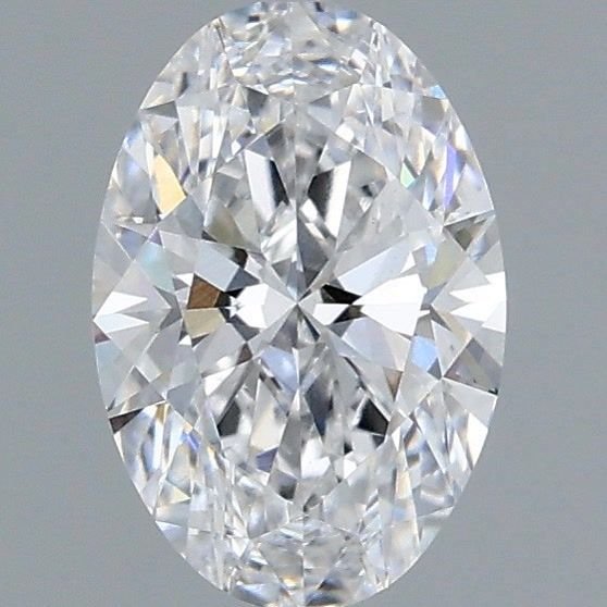 Oval 1.02 Ct D VS1