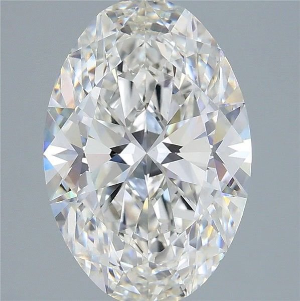 Oval 4.02 Ct F VVS2