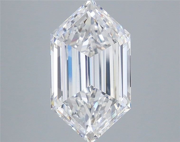 Hexagonal 5.03 Ct D VS1