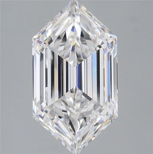 Hexagonal 2.51 Ct D VS1