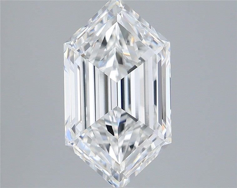 Hexagonal 3.07 Ct D VVS2