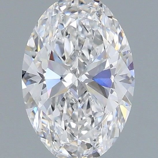 Oval 1.00 Ct D VVS2